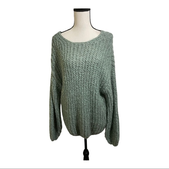 Moss MSCH Copenhagen knit sweater size small oversized mohair very soft.… - Picture 2 of 9